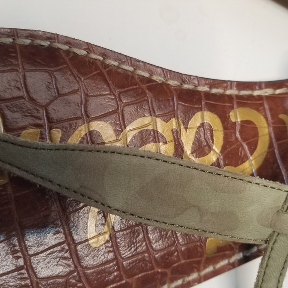 Sam Edelman Thong Sandal Green Size US 7.5 - Picture 2 of 3